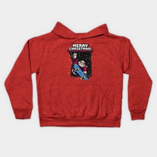 Skaters Santa Kids Hoodie